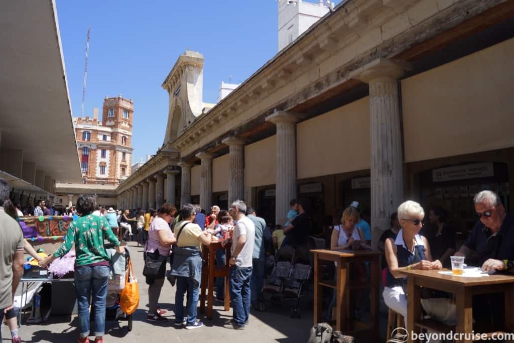 Cadiz food market