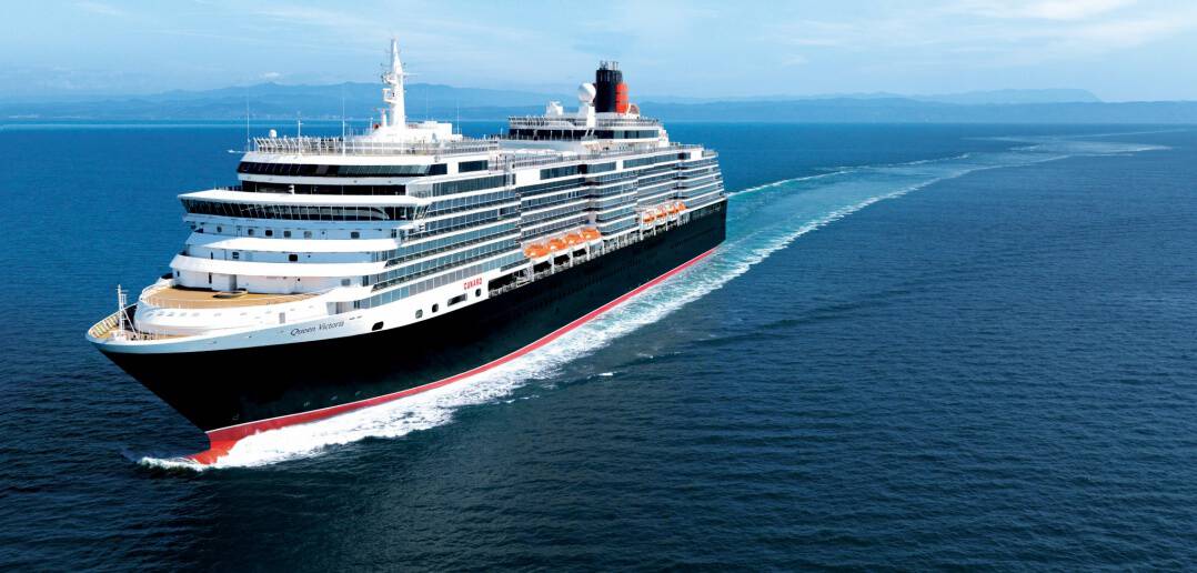 Cunard Line's Queen Victoria at Sea - Cunard World Cruise 2016