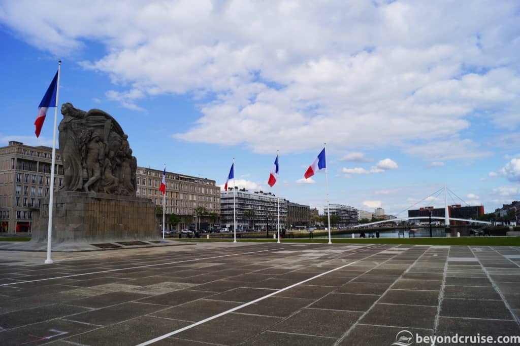 Le Havre Second World War memorial