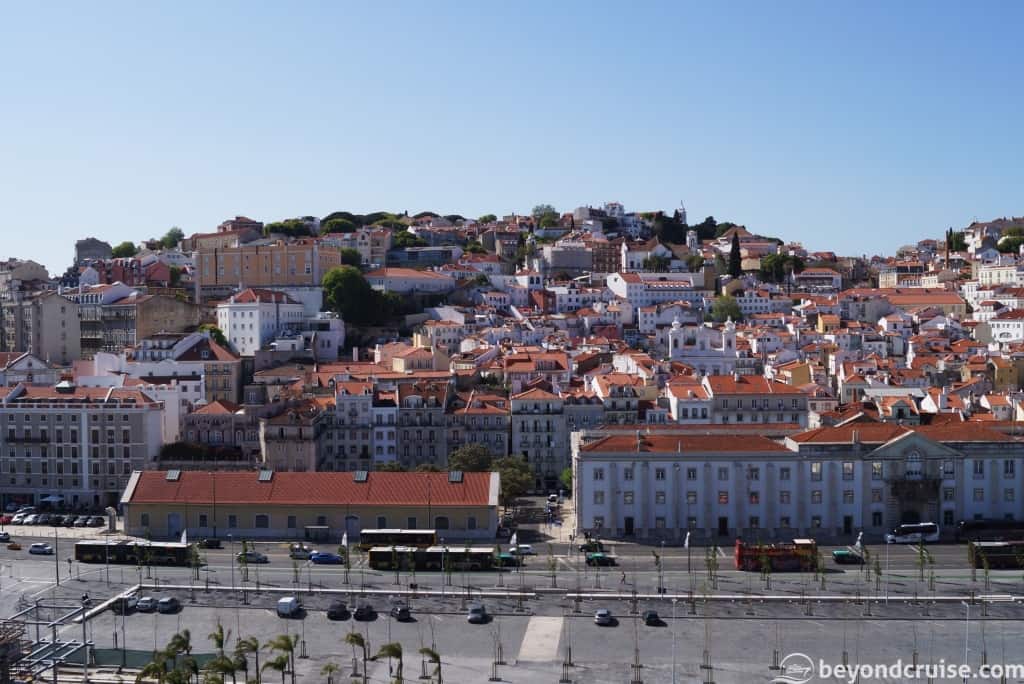 City of Lisbon on the River Tagus