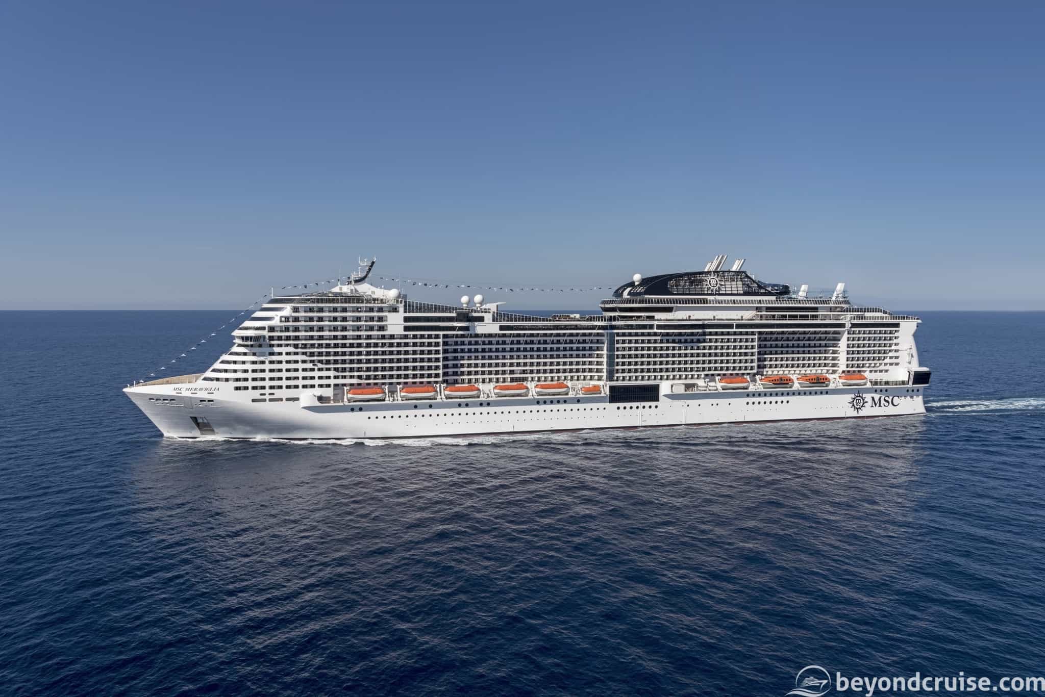 MSC Cruises' MSC Meraviglia