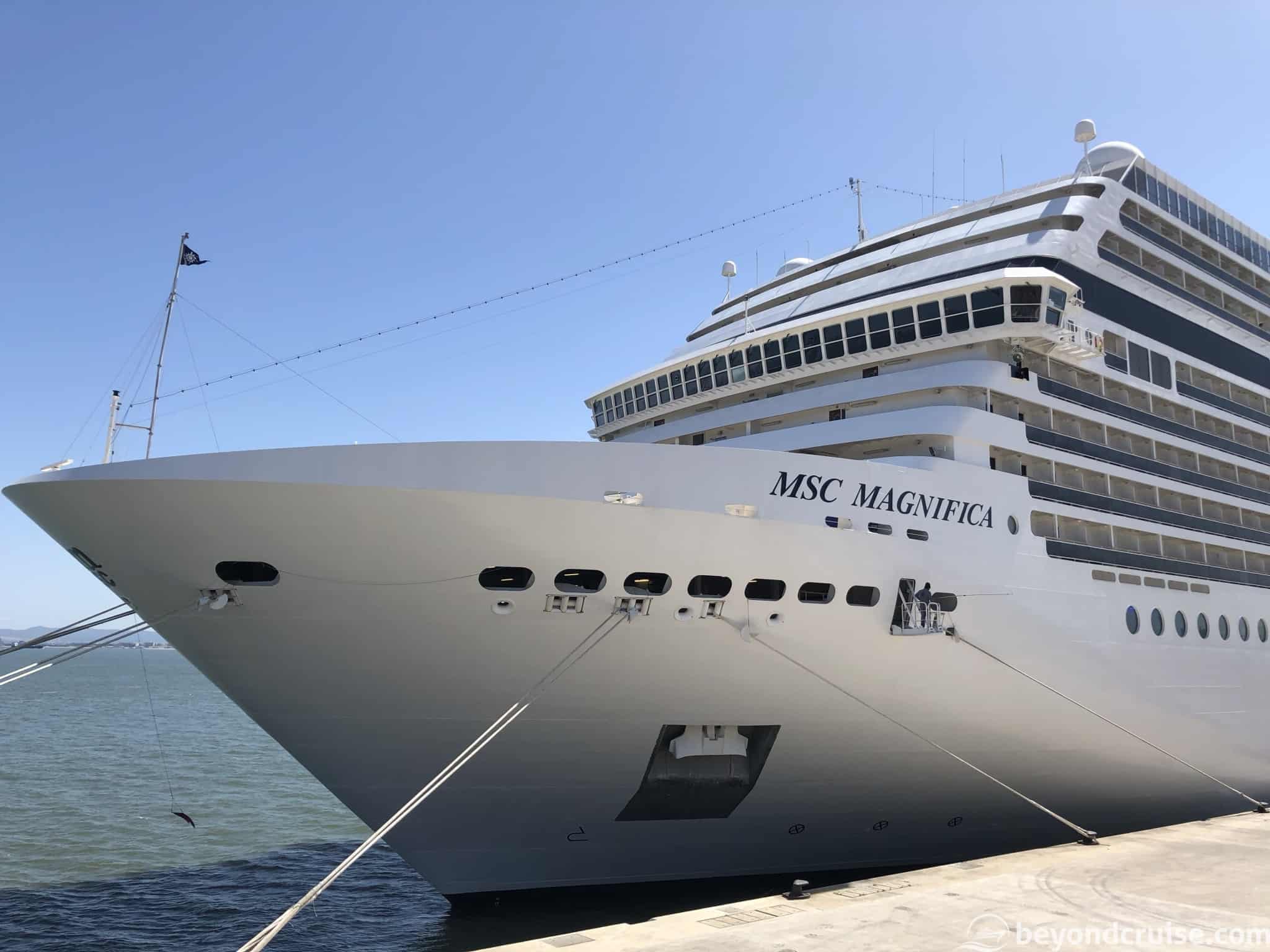 MSC Magnifica at Lisbon Cruise Terminal