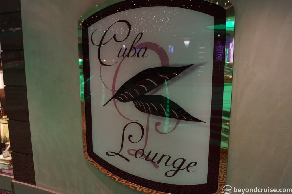 MSC Magnifica Cuba Lounge