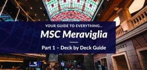 MSC Meraviglia Deck by Deck Guide