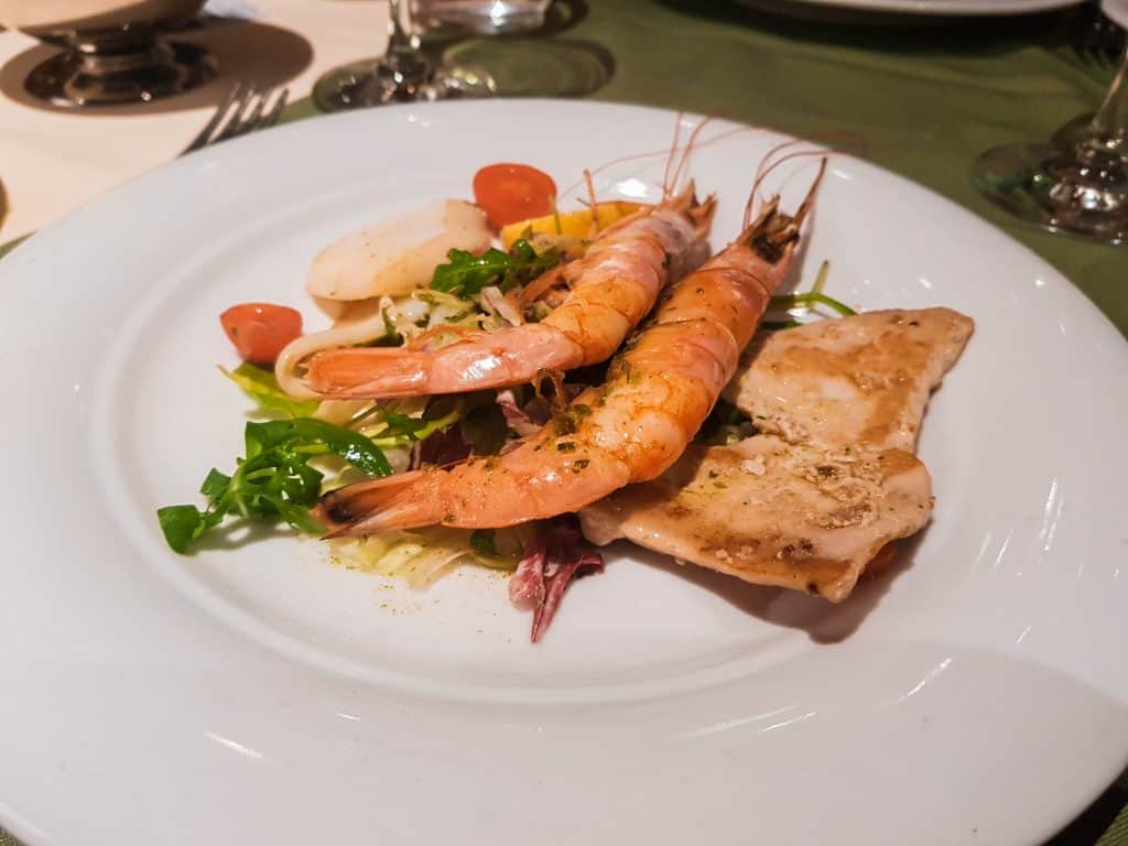 Main Dining Room Dinner – Seafood Platter Main
