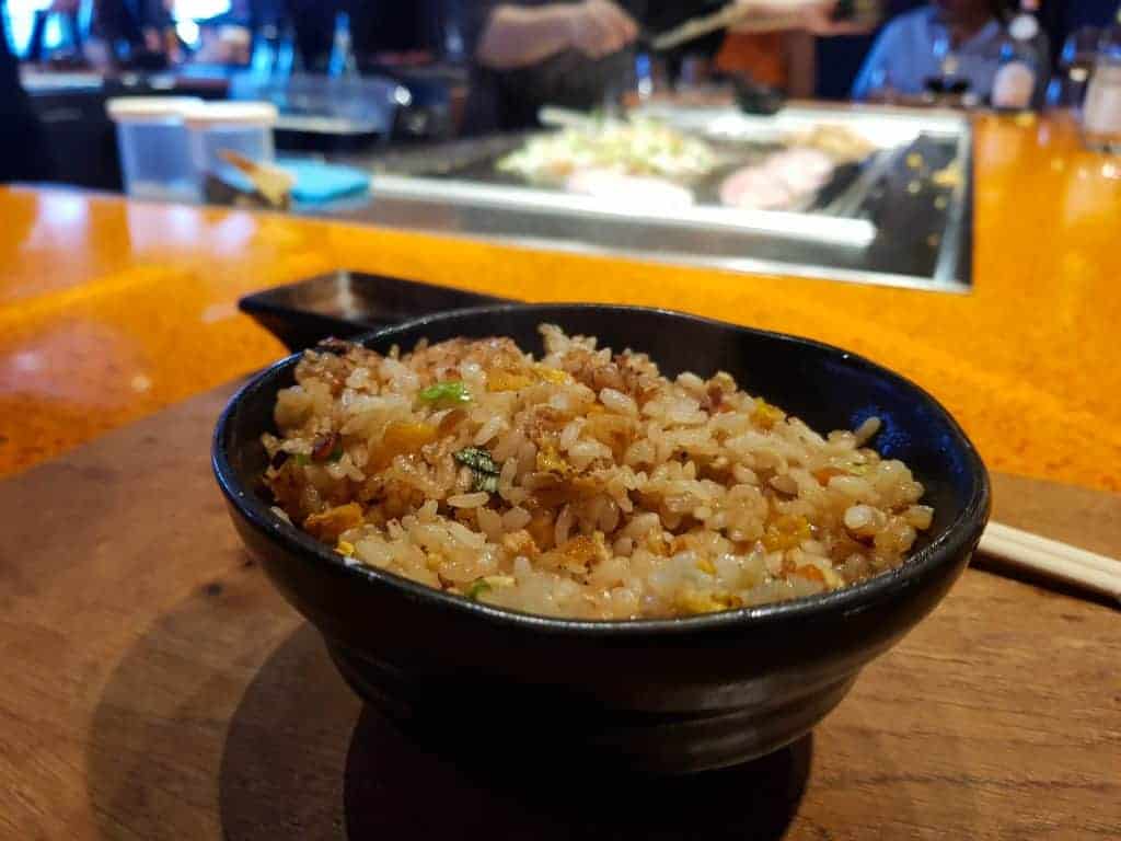 MSC Meraviglia Kaito Teppanyaki – Egg Fried Rice