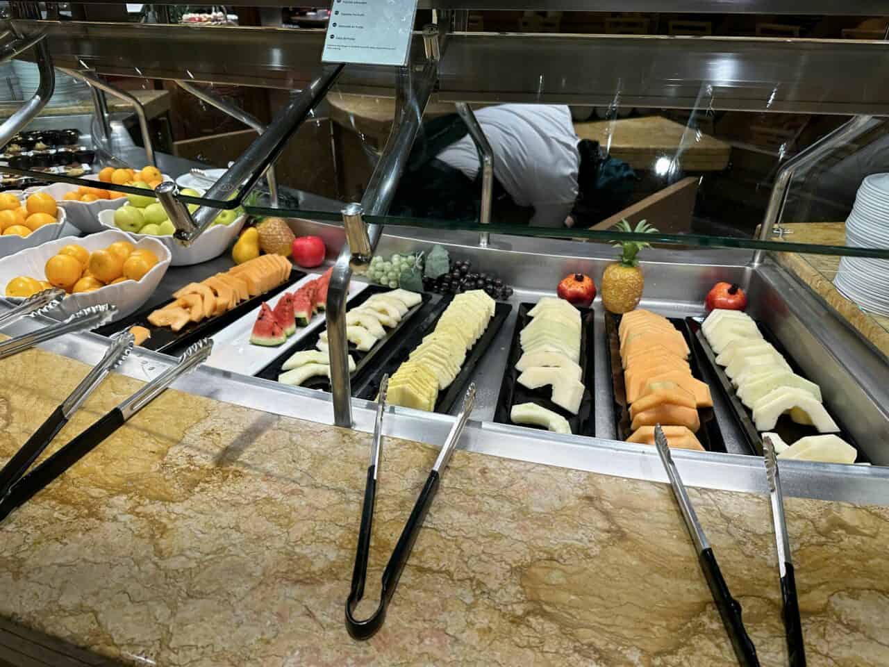 MSC Preziosa - Inca Buffet Fruit