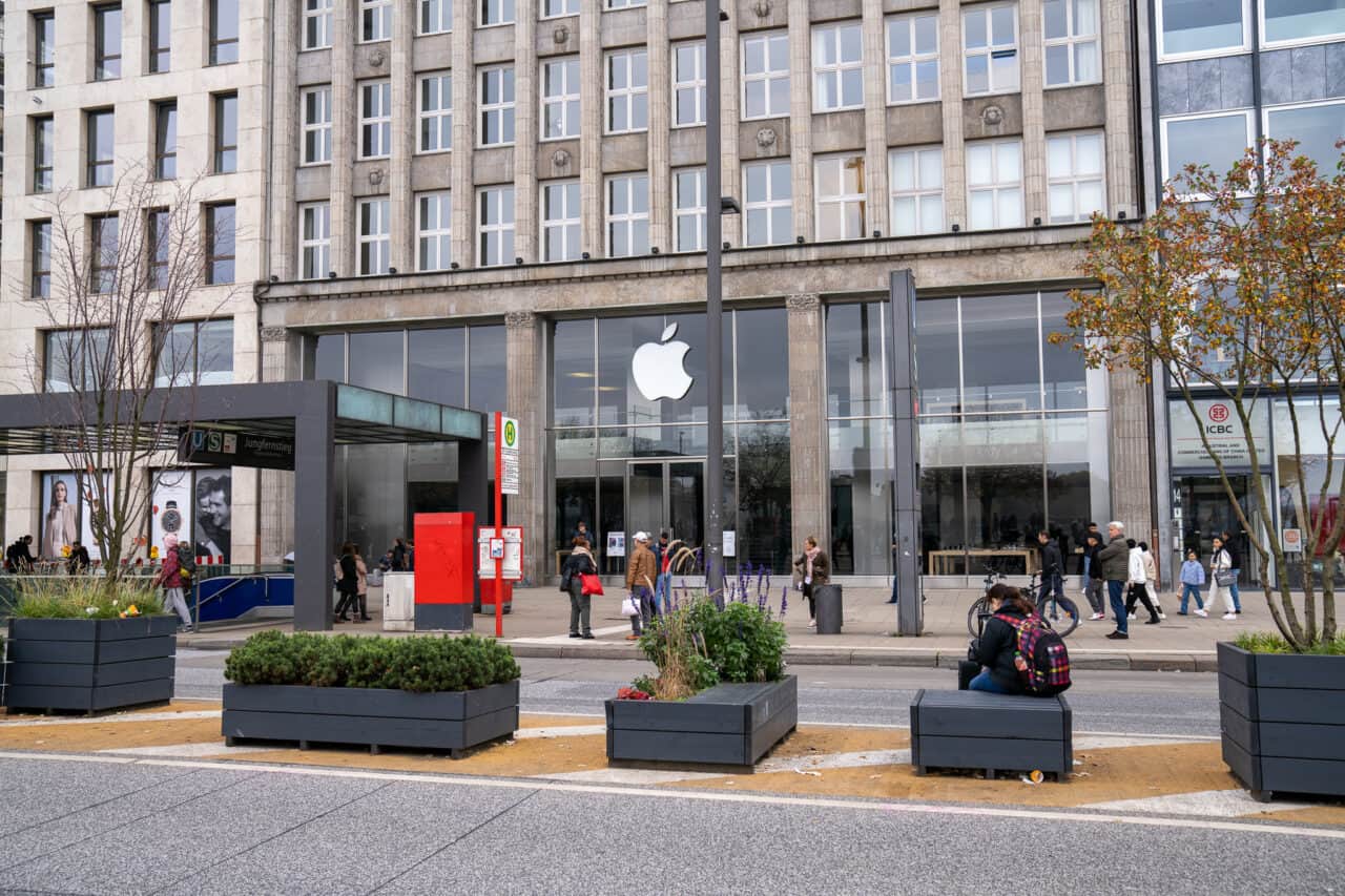 Hamburg Apple Store - Closed