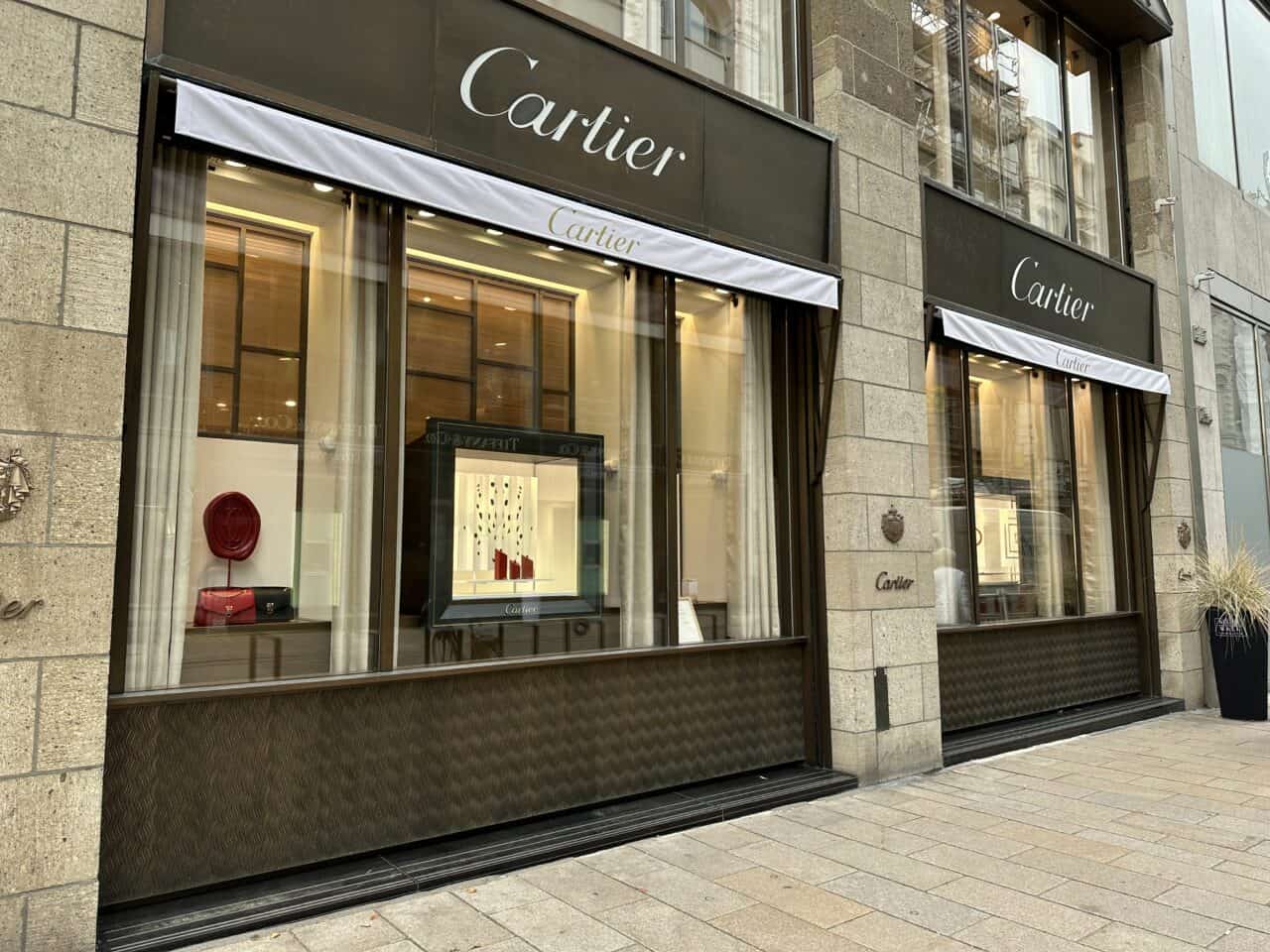Hamburg Cartier shop