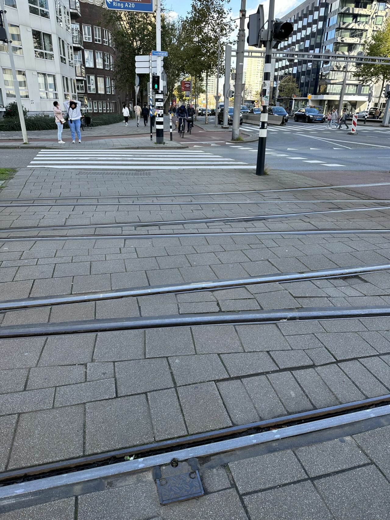 Rotterdam road crossing