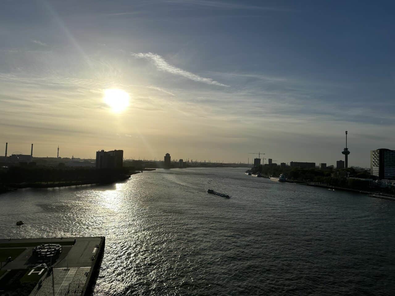 Rotterdam sunset