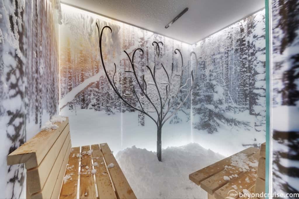 MSC Seaview MSC Aurea Spa Snow Room