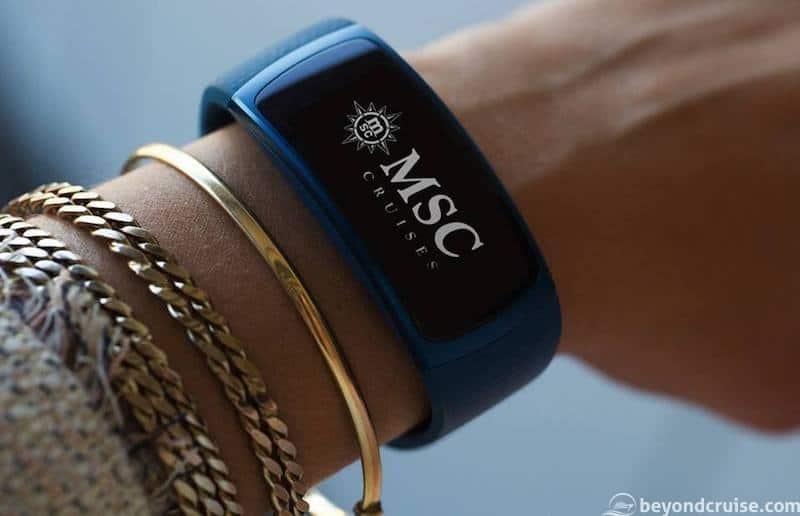MSC Seaview NFC wristband