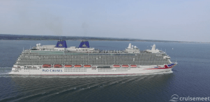 Amazing cruise ship drone footage