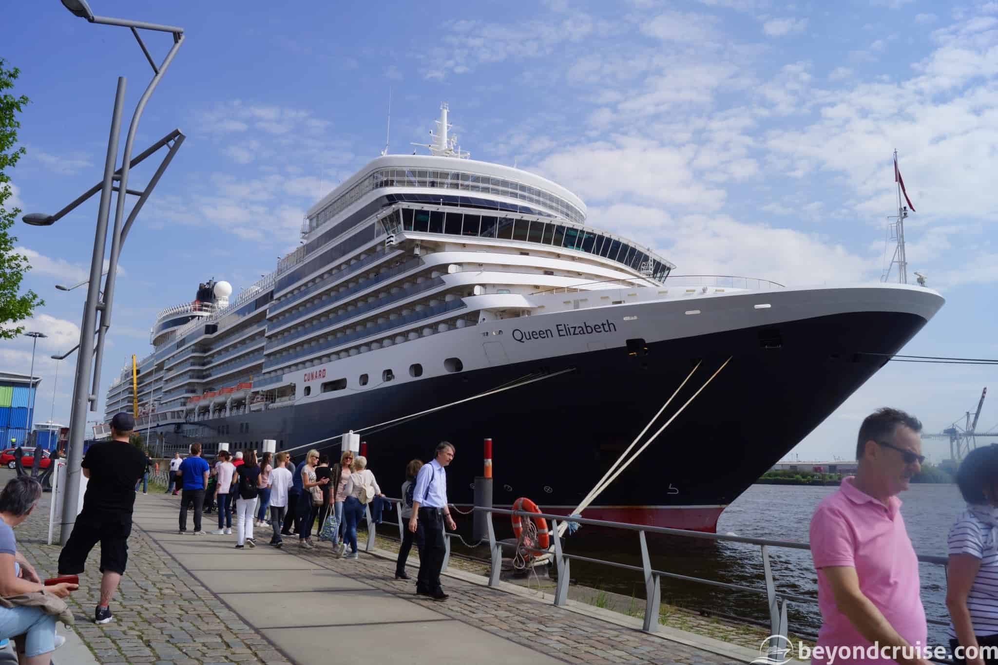 Port of Hamburg 829th Anniversary - Queen Elizabeth at Hafencity