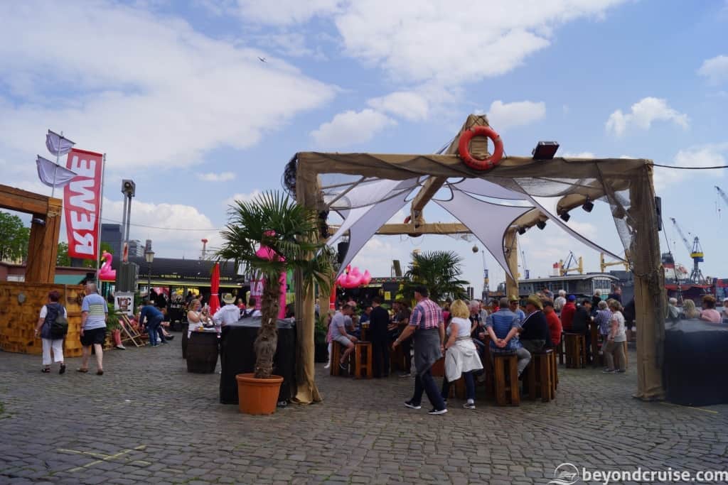 Port of Hamburg 829th Anniversary popup bars