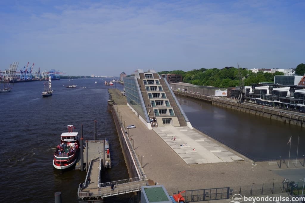 Port of Hamburg Altona Cruise Center viewing area