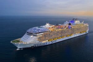 Royal Caribbean Ships by Size, Age and Class (2022)