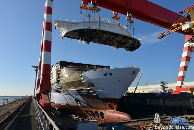 Symphony of the Seas in St. Nazaire, France